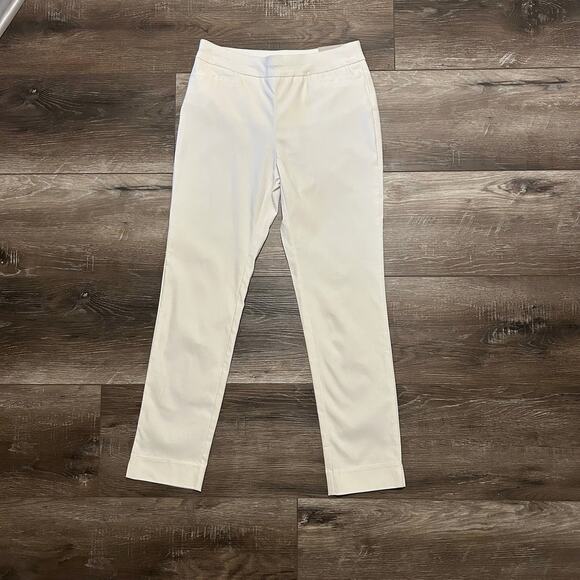 Chico's Pants - Chico’s NWT So Slimming Brigitte Slim Leg Pants White Women’s Size 0R/2 Regular